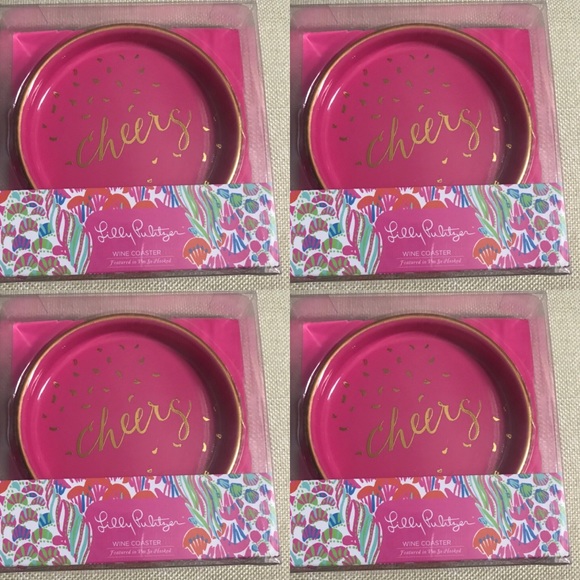 Lilly Pulitzer Accessories - 🔥Lilly Pulitzer Wine Coaster Brand New